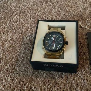 14k Yellow Gold Bulova Precisionist gently used.